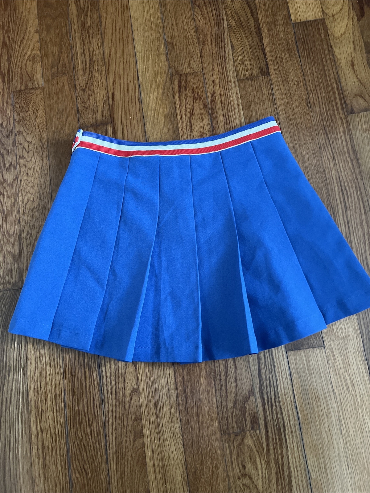 FILA Vintage Women’s Mini Skirt Pleated Blue Size S (5) (O16)