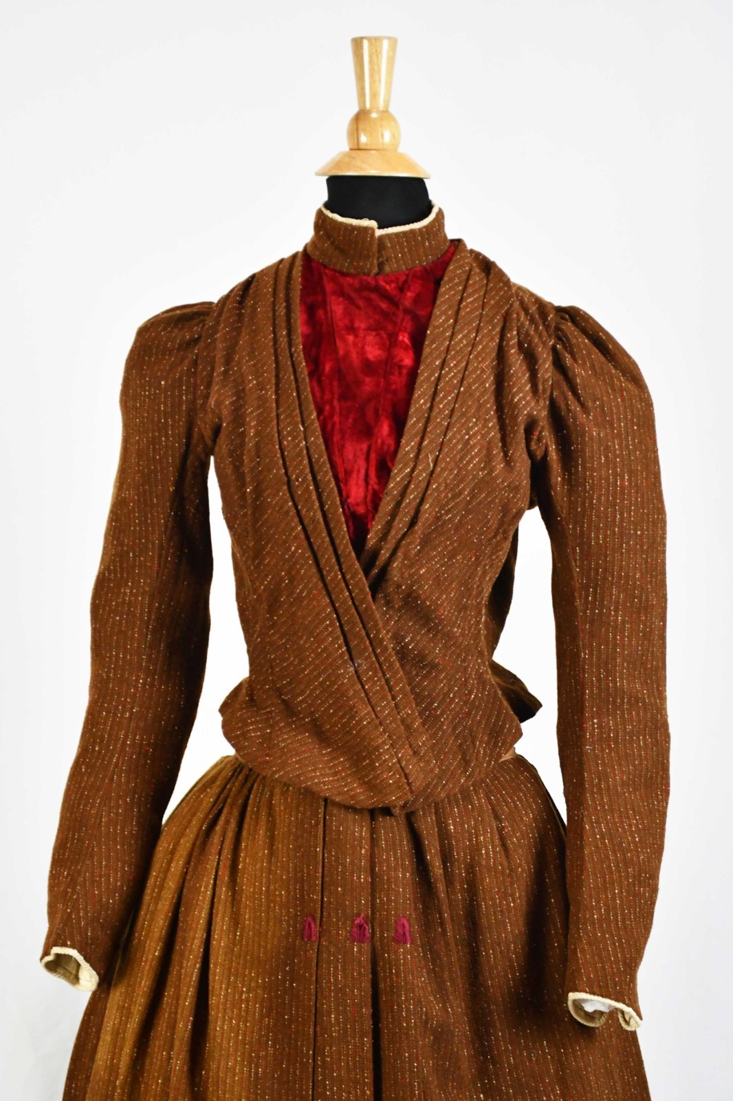 VICTORIAN 2 PIECE AFTERNOON VISITING DRESS 1893