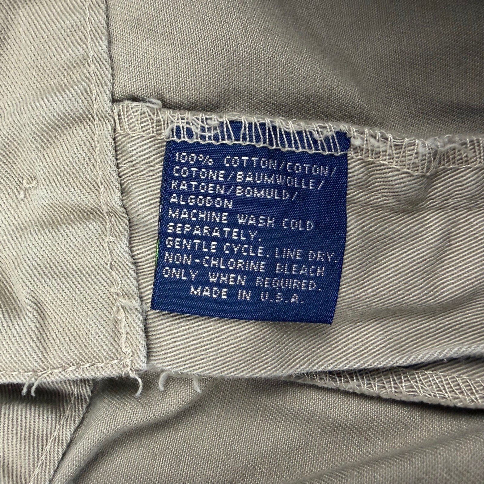 Vintage Ralph Lauren Womens 14 Tan Double Pleated Shorts USA Union Made 70s 80s