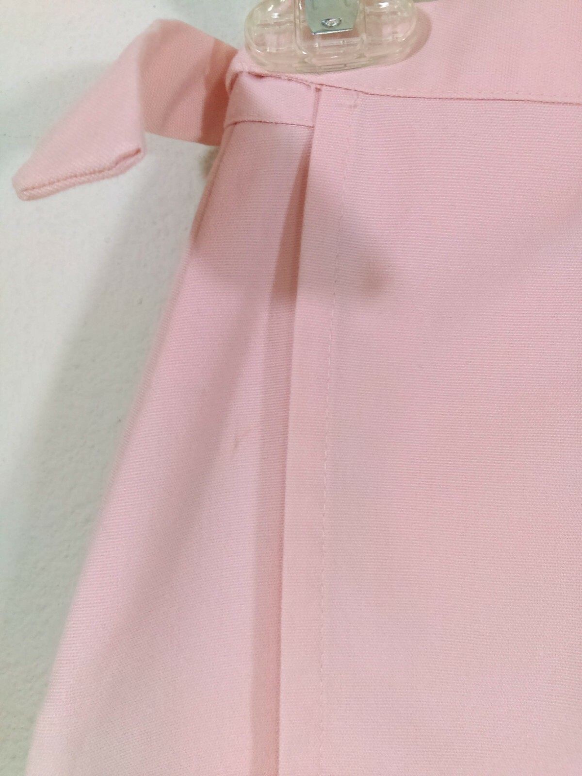 Vintage Lombardi inc Sportswear Skirt Small Pink Wrap Around D-Ring Belt Pockets