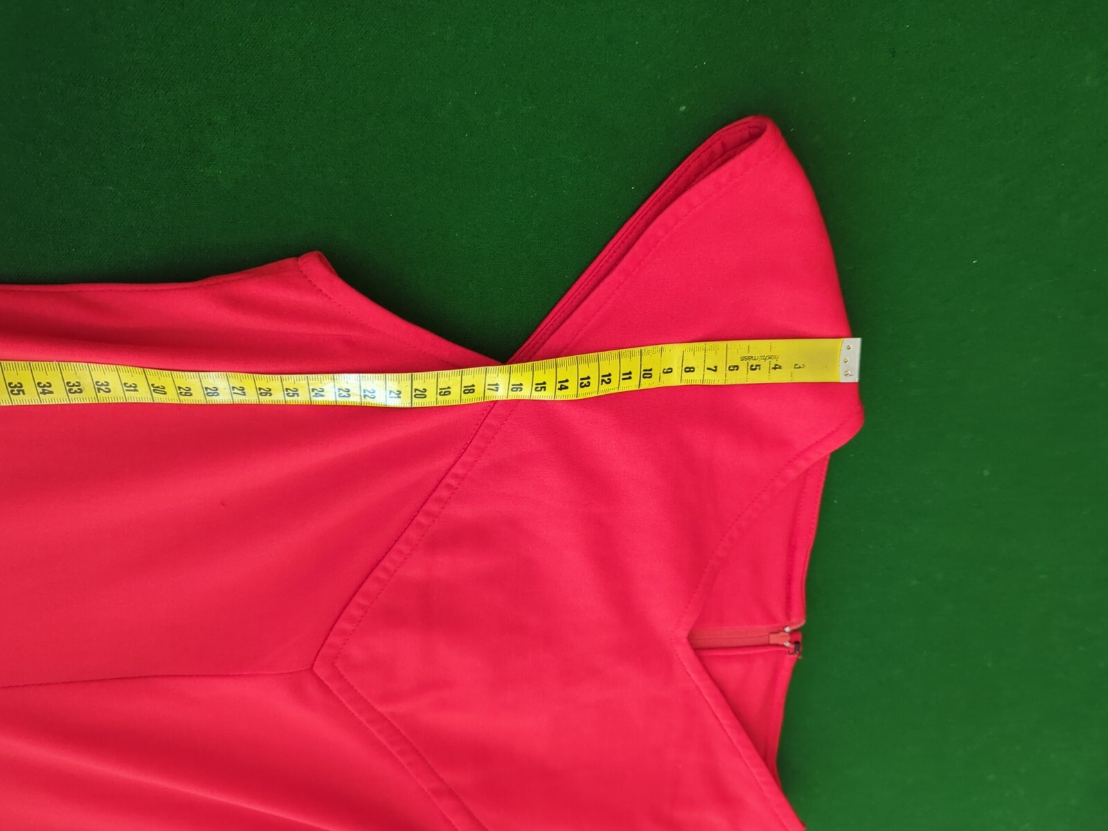 VINTAGE 70s Dress RED XXS-XS fits AU 6-8