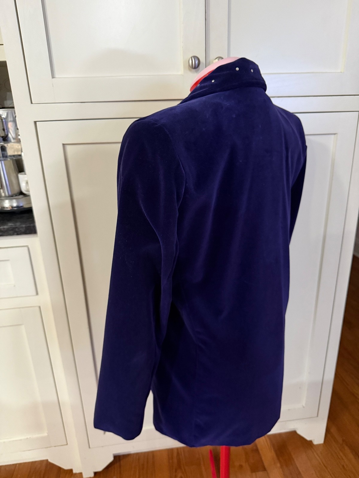 Vintage 80’s & 90’s Purple Velvety Blazer Excellent Condition xs/small Vtg