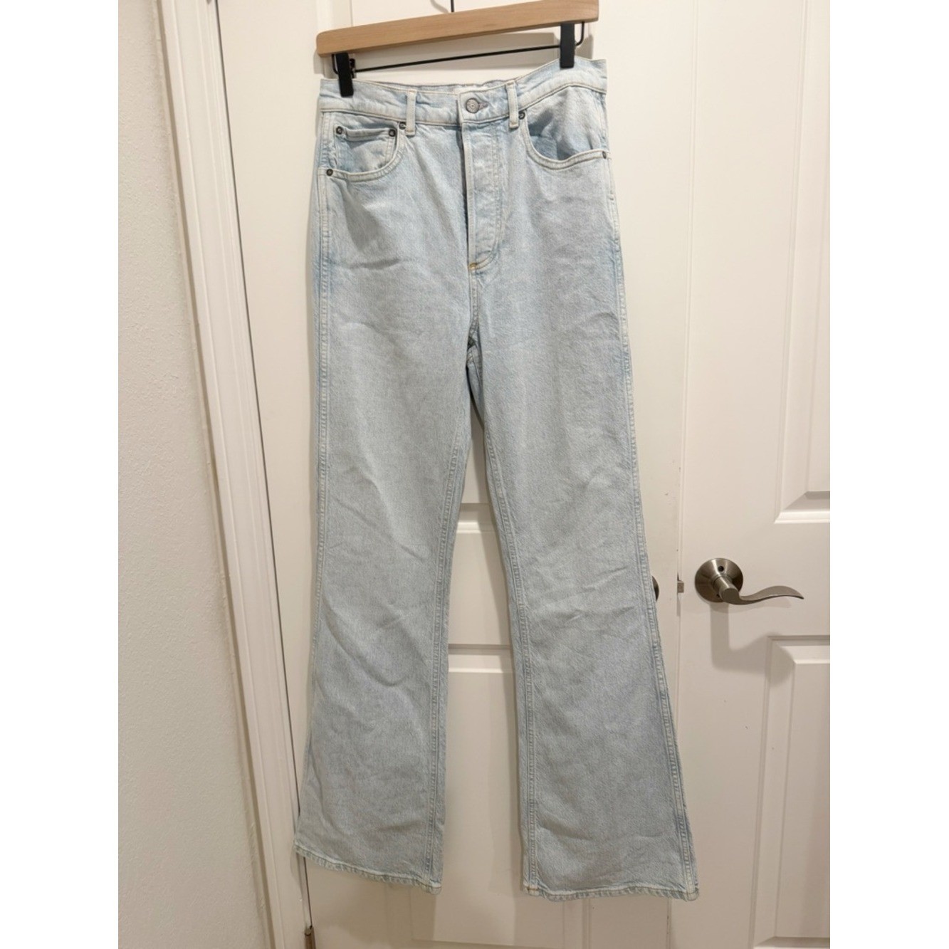 BOYISH The Ricky Peace Jeans in Flashback Wash NWT size 28 High Rise Flare