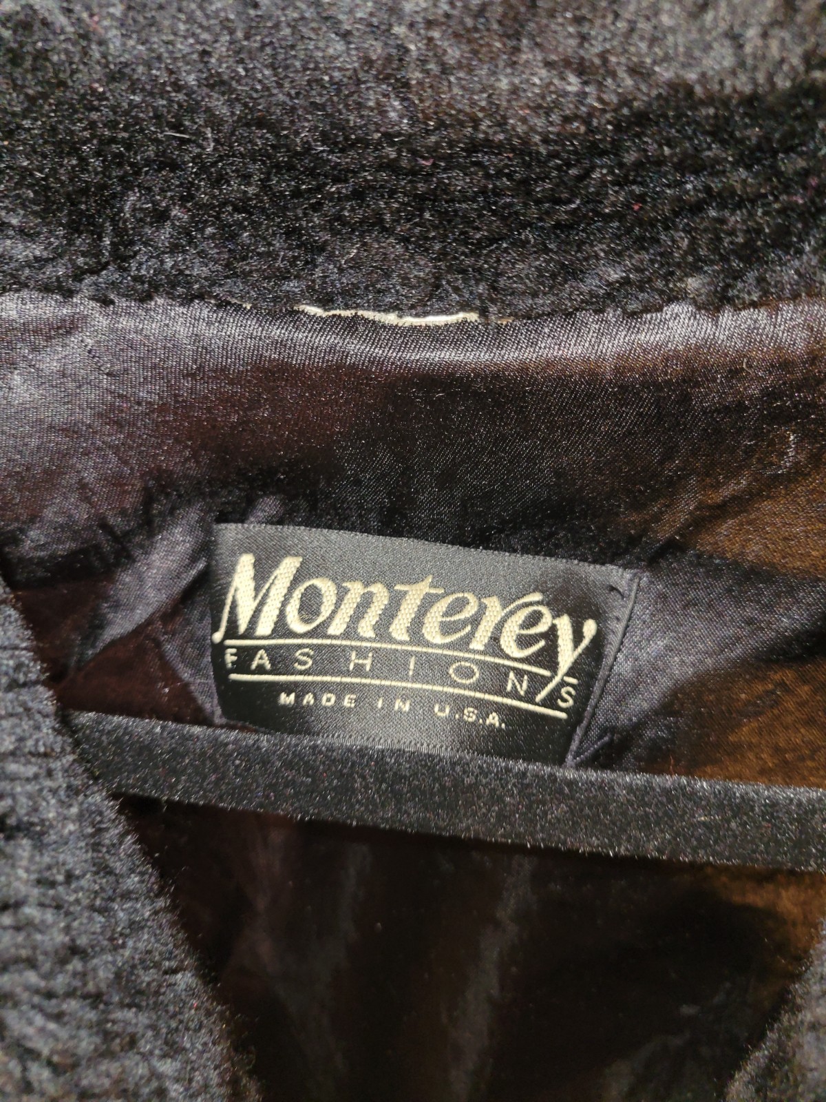Vintage 1980s, Monterey Fashions, Anorak/Coat, Women’s/Large, Faux Fur