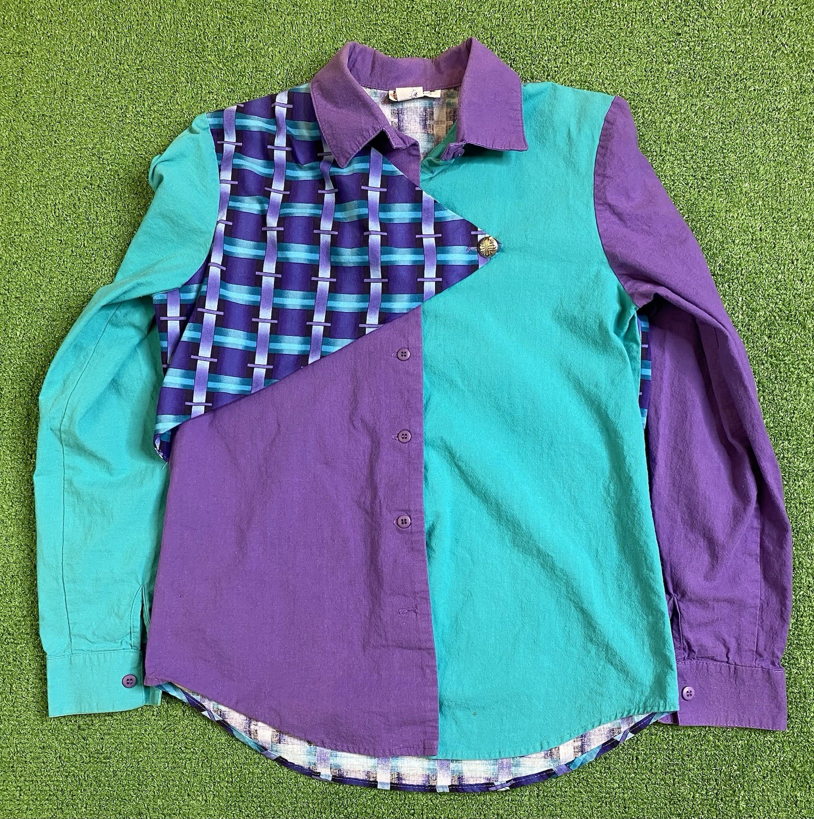 Vintage 90s Miller Stockman for Western Living Shirt Womens S Button Rodeo USA