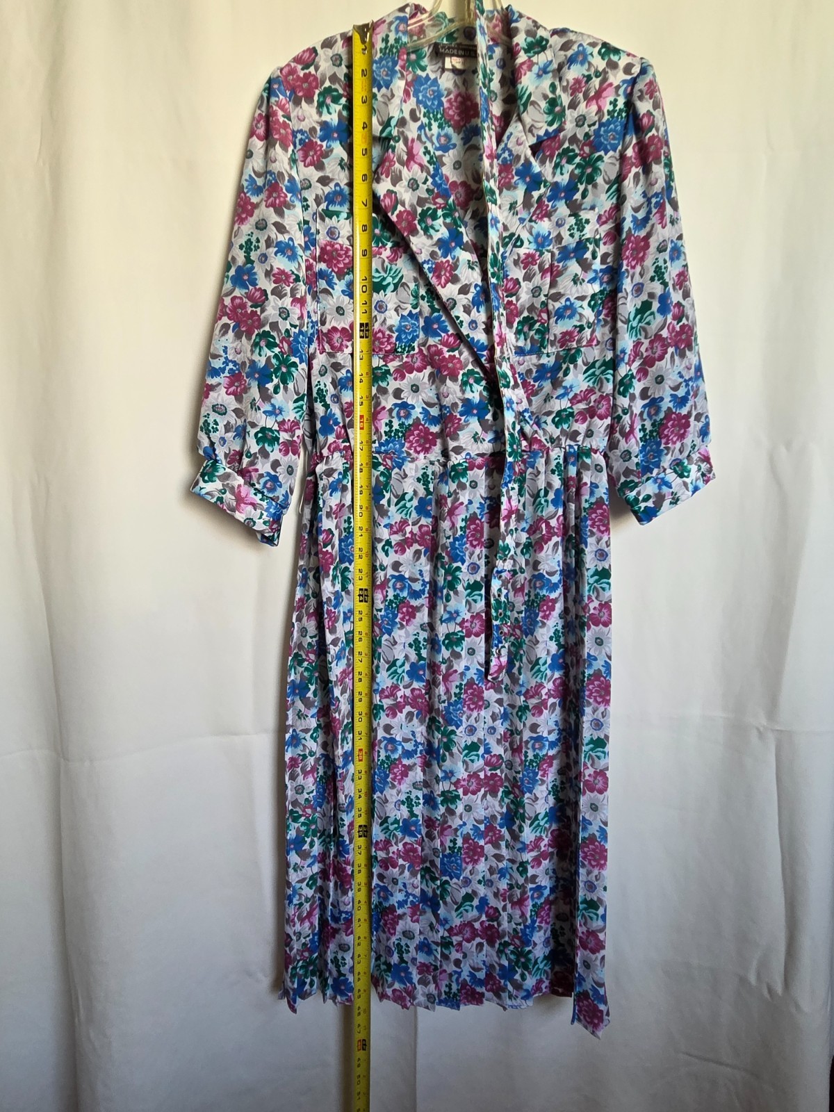 Vintage 1980’s Breli Originals Woman’s Floral Dress Size 12