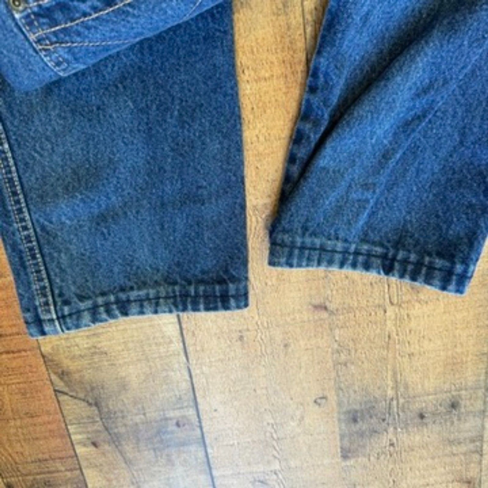 Calvin Klein Vintage Jeans High Rise Straight Leg Classic 100% Cotton