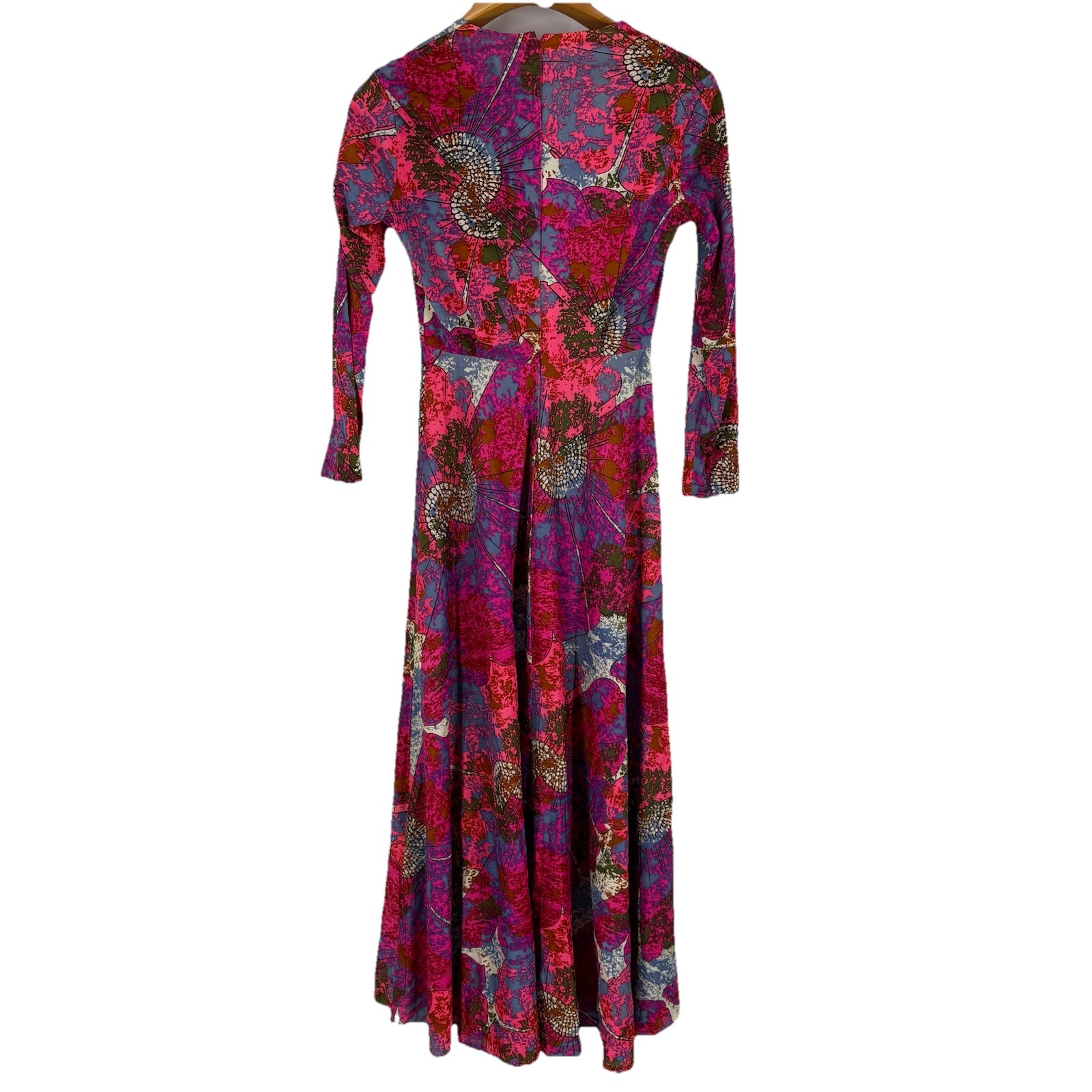 Rare Elegant Miss of California Dress Size 10 Mrs. Roper Colorful Floral 60s