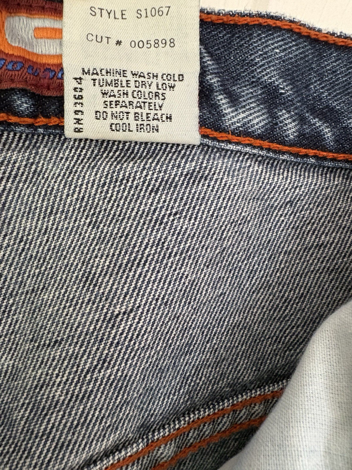 Jnco 1067 26” Double Barrel Jeans Size 3 Girlie Stuff Vintage 90s Y2K