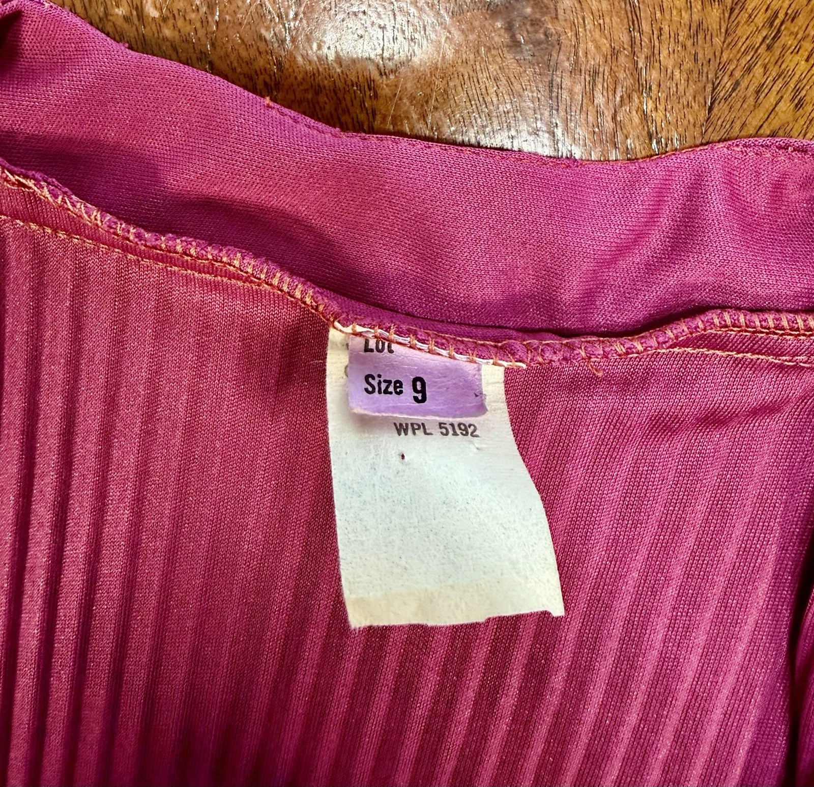 2 Vintage 1970s Women’s Purple & Gray Pleated Dresses