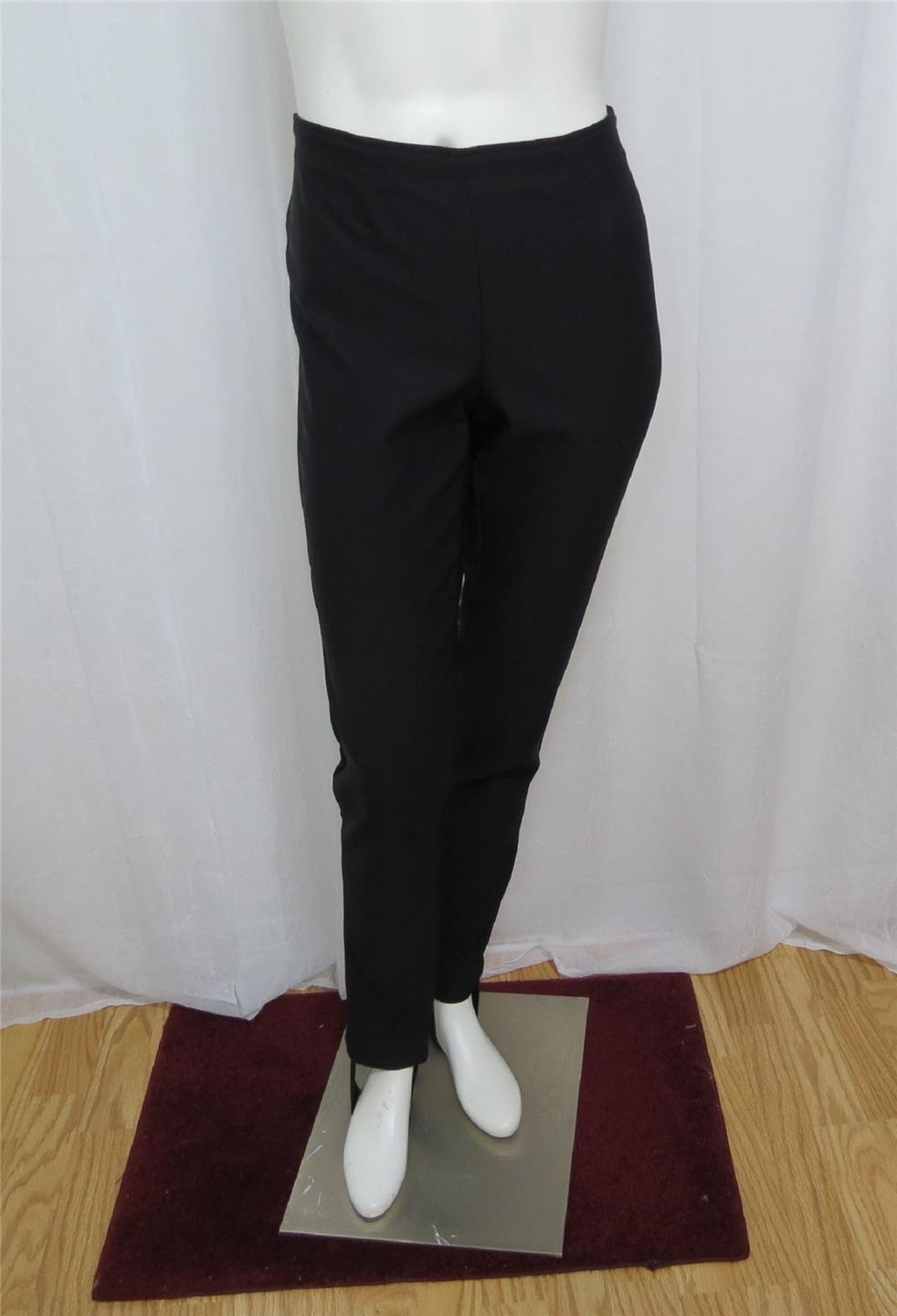 Versace Jeans Couture black removable stirrup pants size 30/44