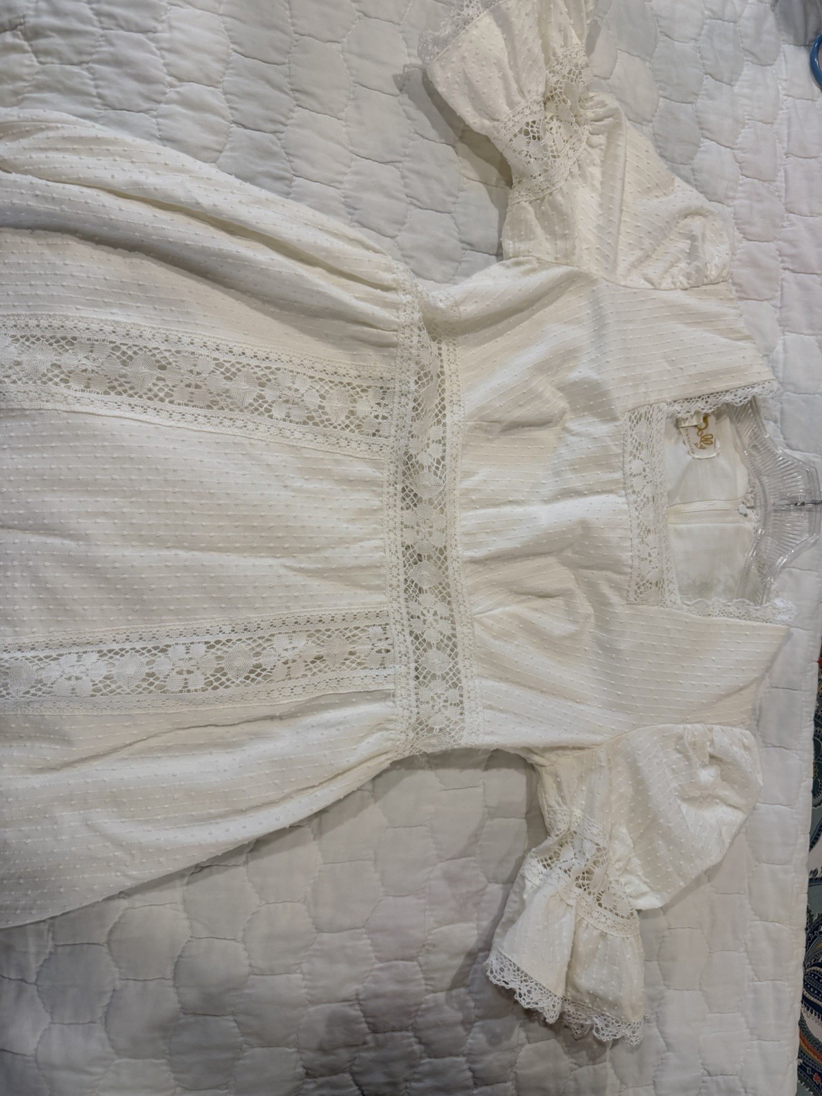 Vintage Prairie Dress Rag Dolls of San Francisco Size Small 100% Cotton