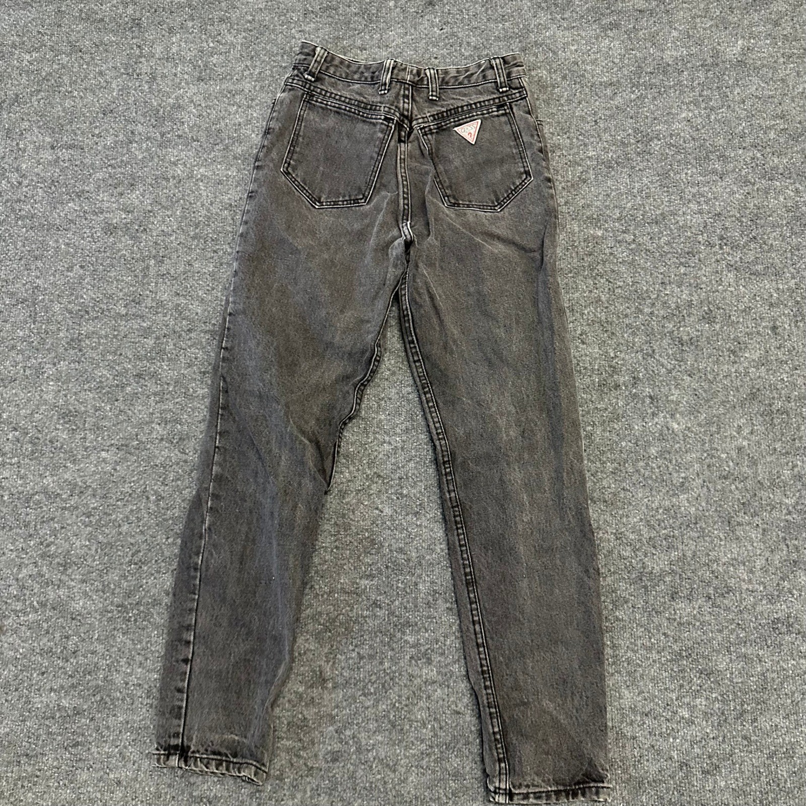 Guess Jeans Womens Size 30 Black Georges Marciano High Waisted Tapered