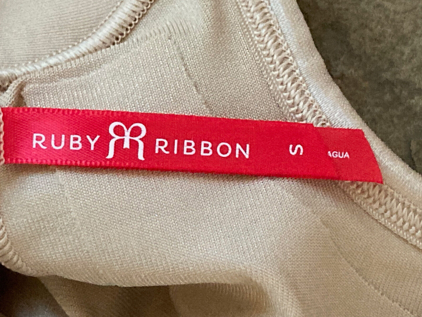 1223 RUBY RIBBON Size Small WYOB Firm Control Camisole CAMI Torsette #57