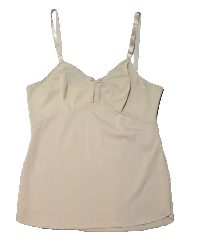 Vintage Olga Camisole Cami Nude Size 34 Freedom Front Style 930