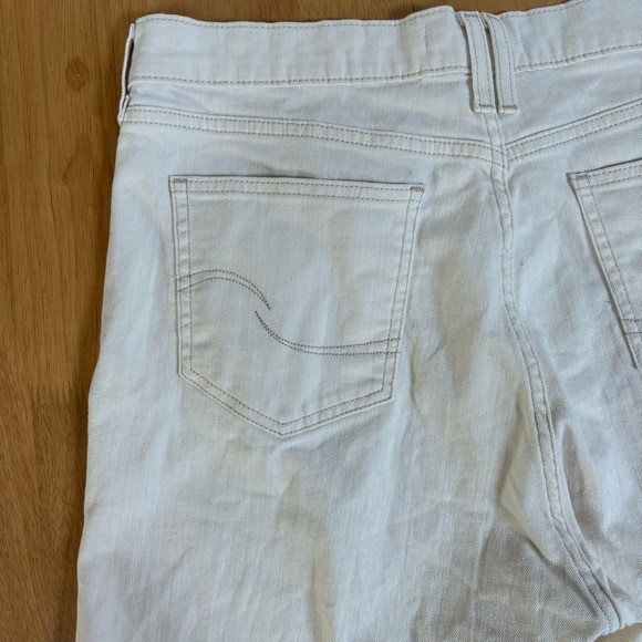 Signature by Levi Strauss | Heritage High-Rise Straight Jeans Off-White Size 14