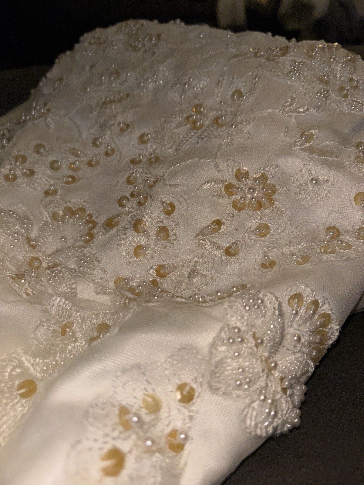 Classy And Classic, Deneki’s, Beaded Lace And Train
