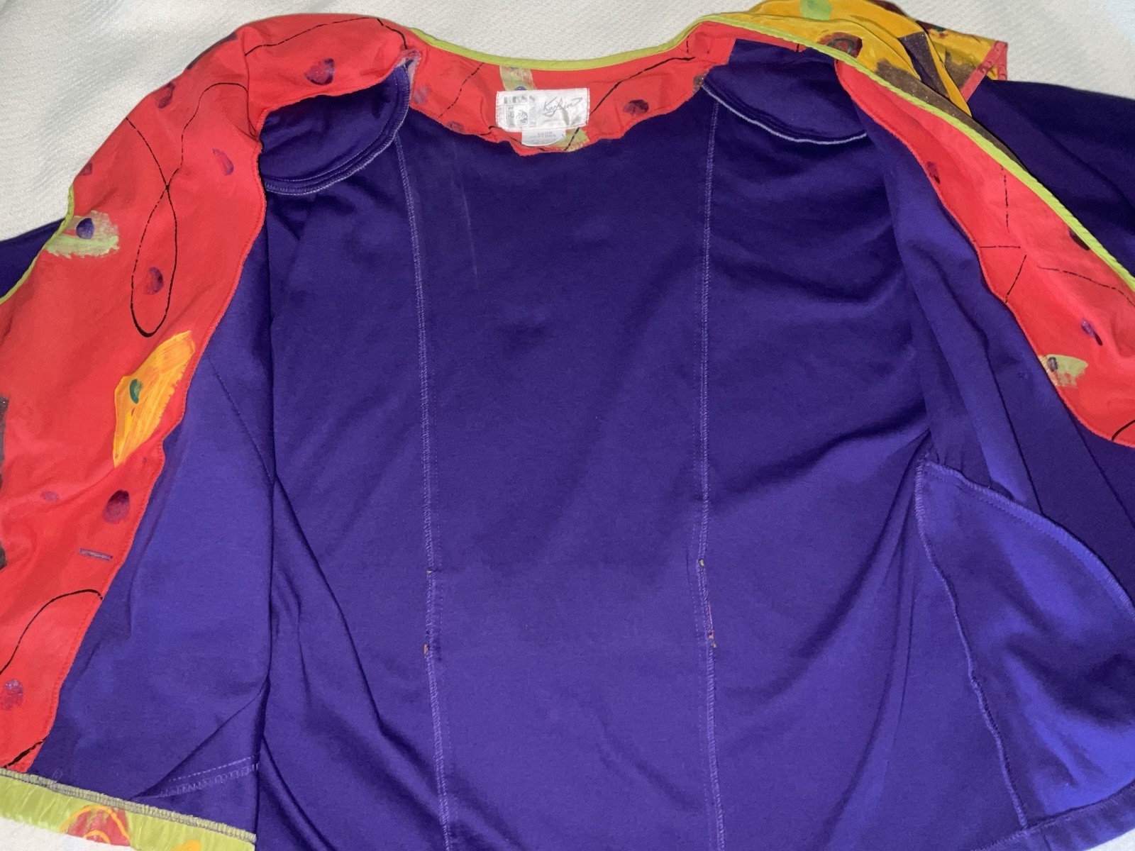 Vintage KK88 Women’s 3pc Suit Art To Wear Made In USA Size Medium/Large