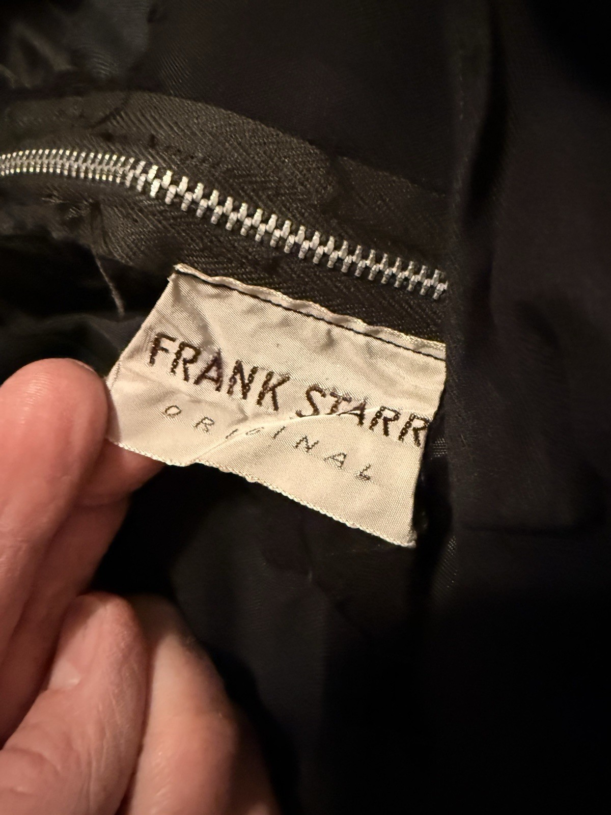 Vintage Frank Starr Cocktail Dress With Lace Skirt