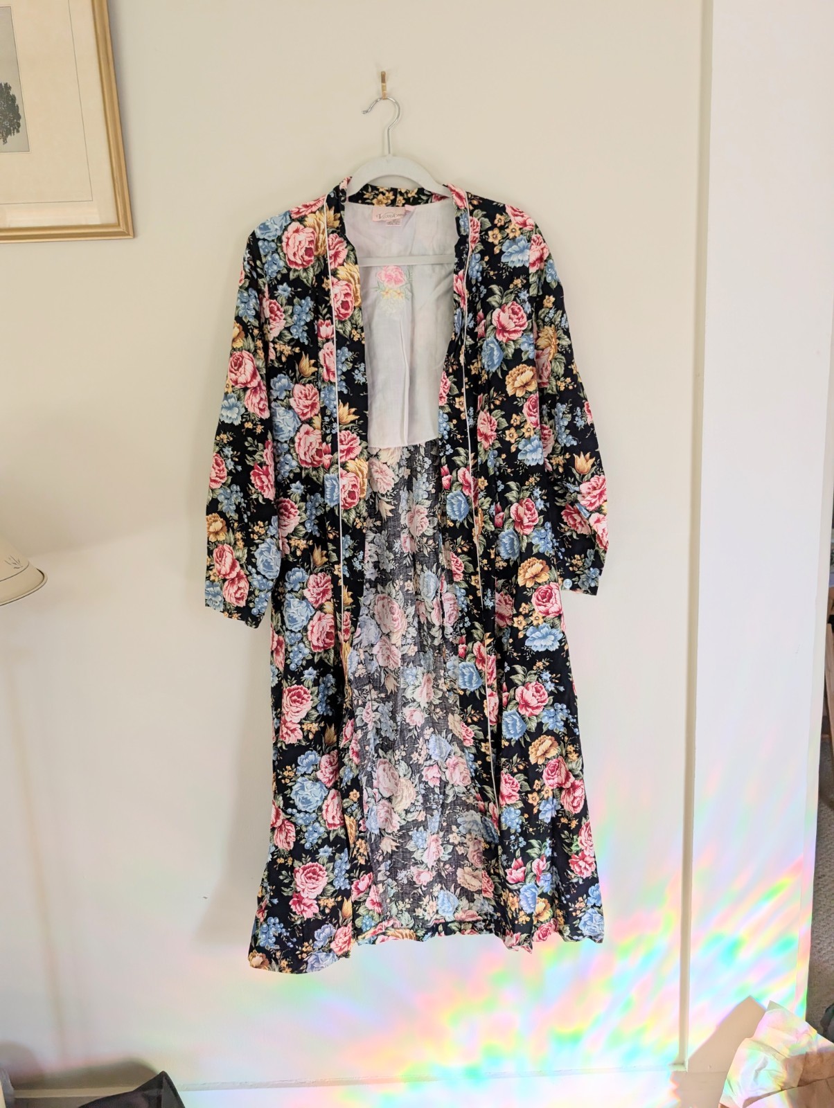 Vintage Vandemere Robe Or Wrap Dress with Pockets