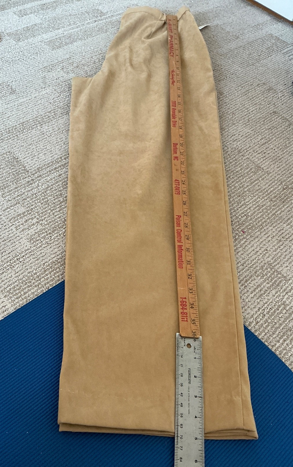 VINTAGE KAREN SCOTT DRESS PANT STRETCH CAMEL COLOR. SIZE LARGE RN 13711