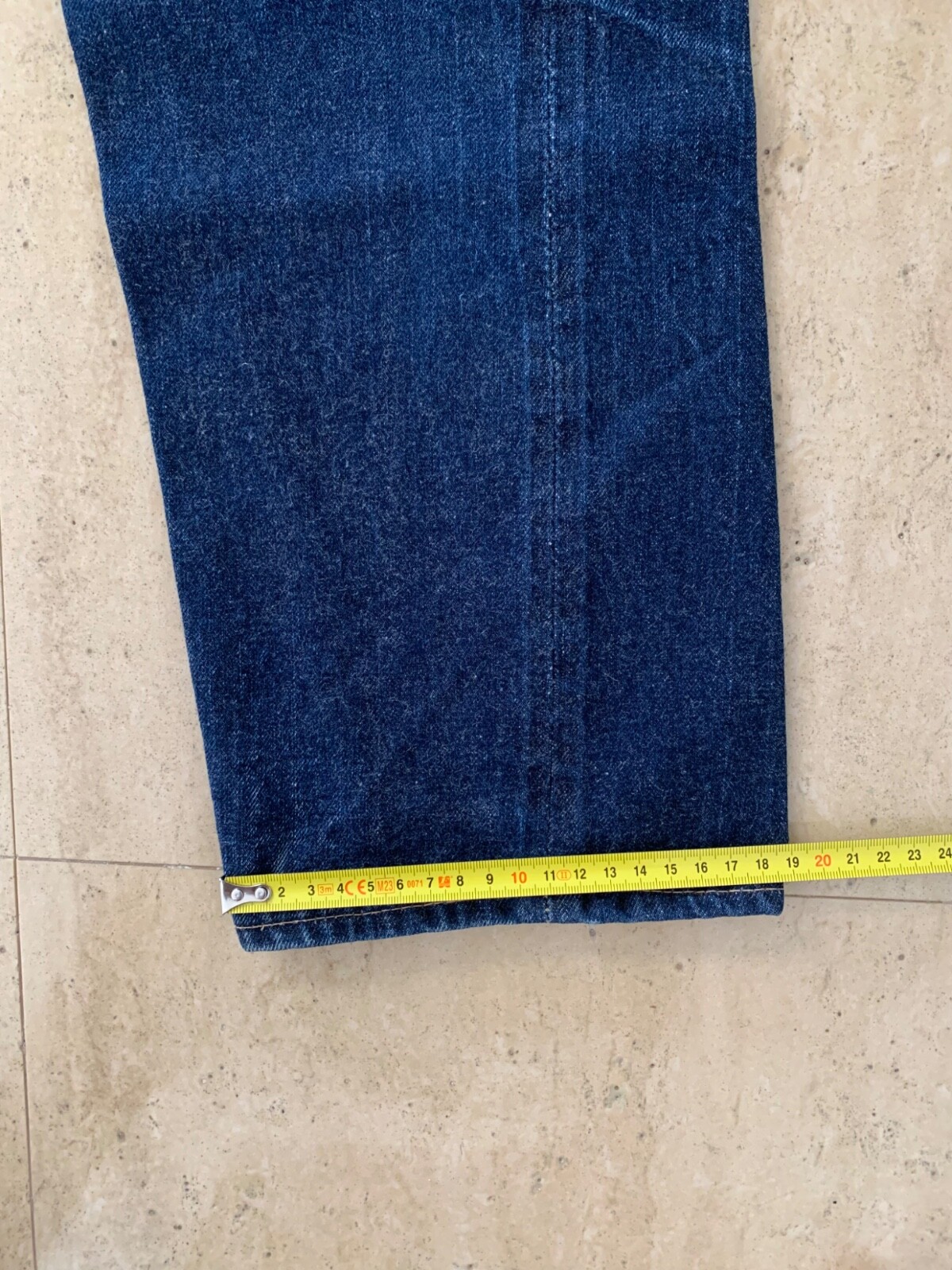 Extremely Rare Vintage Levi’s 501 Big E Jeans – Pre-1969, Dark Blue Wash