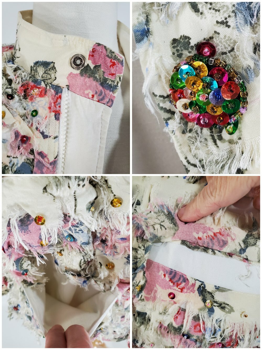 80s Embellished Jacket – sm, med, lg
