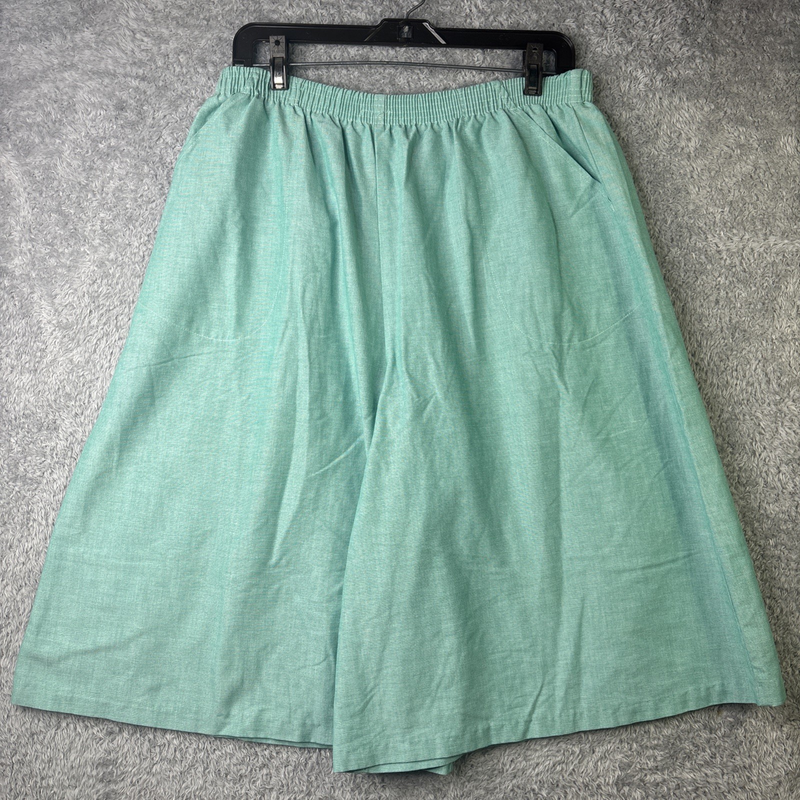 Vintage American Spectator Women’s Wide Leg Pull On Wide Leg Shorts Sz 16 Gaucho