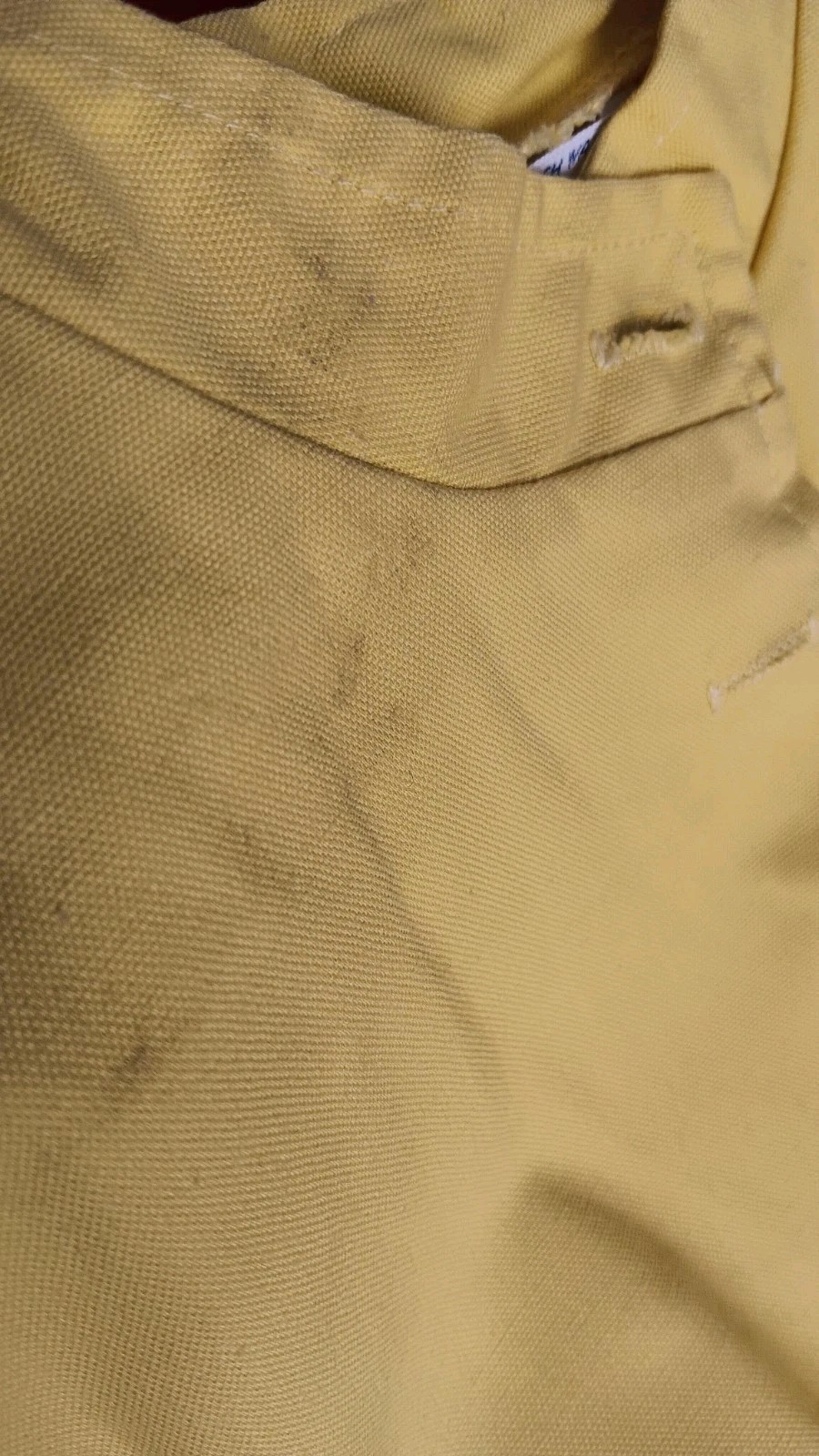 VINTAGE C. 1969 SEARS BRIGHT SUN YELLOW WOMENS SZ SML TUNIC SHIRT PULLOVER GOOD