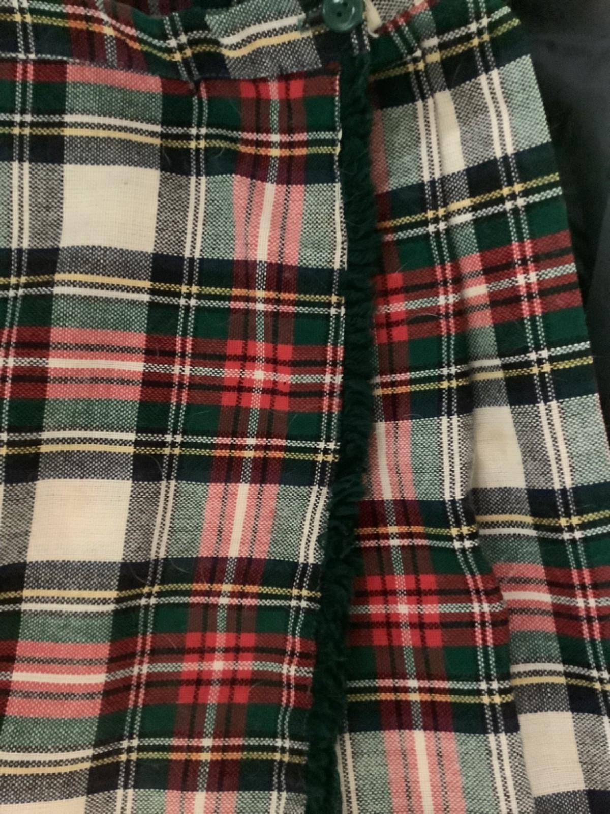 JOHN WANAMAKER VINTAGE TARTAN PLAID WRAP AROUND SKIRT SIZE 8 EXCELLENT CONDITION