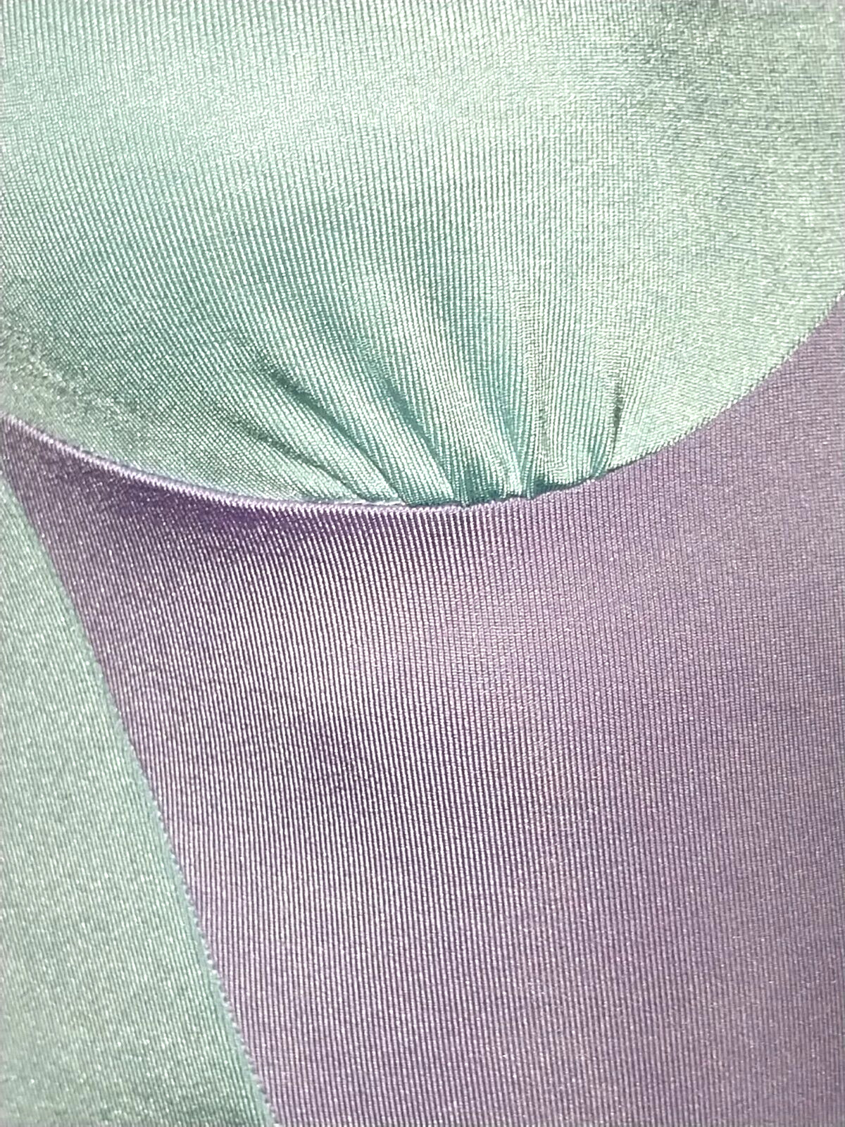 VTG SILKY Sheer Hollow Out Pastel Mesh Net NEW Bodysuit Romper Teddie Nighty