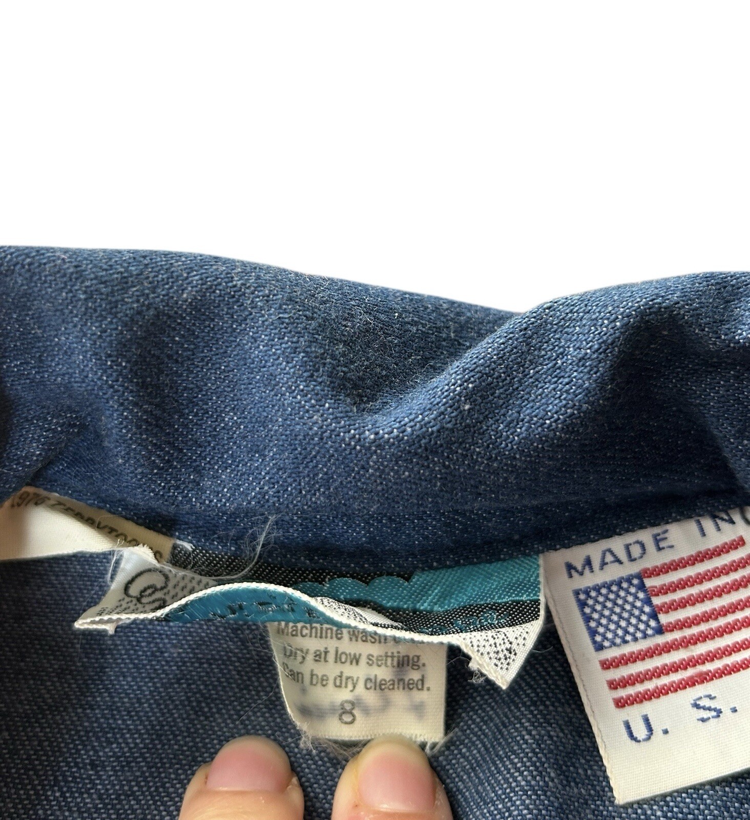 Vintage 70s Antonio Giuseppe Denim Jacket Heckle & Jeckle Terrytoons