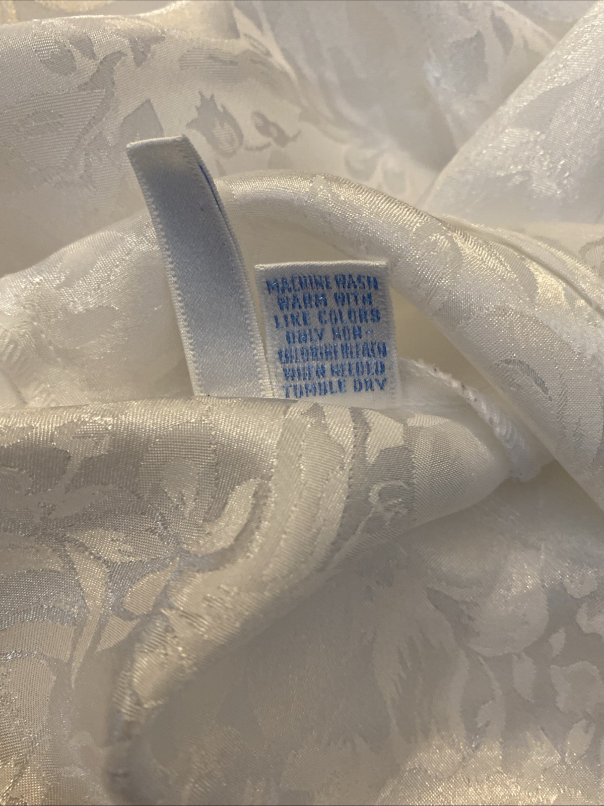 Erika Taylor Vintage Lingerie Nightgown White Small USA Made