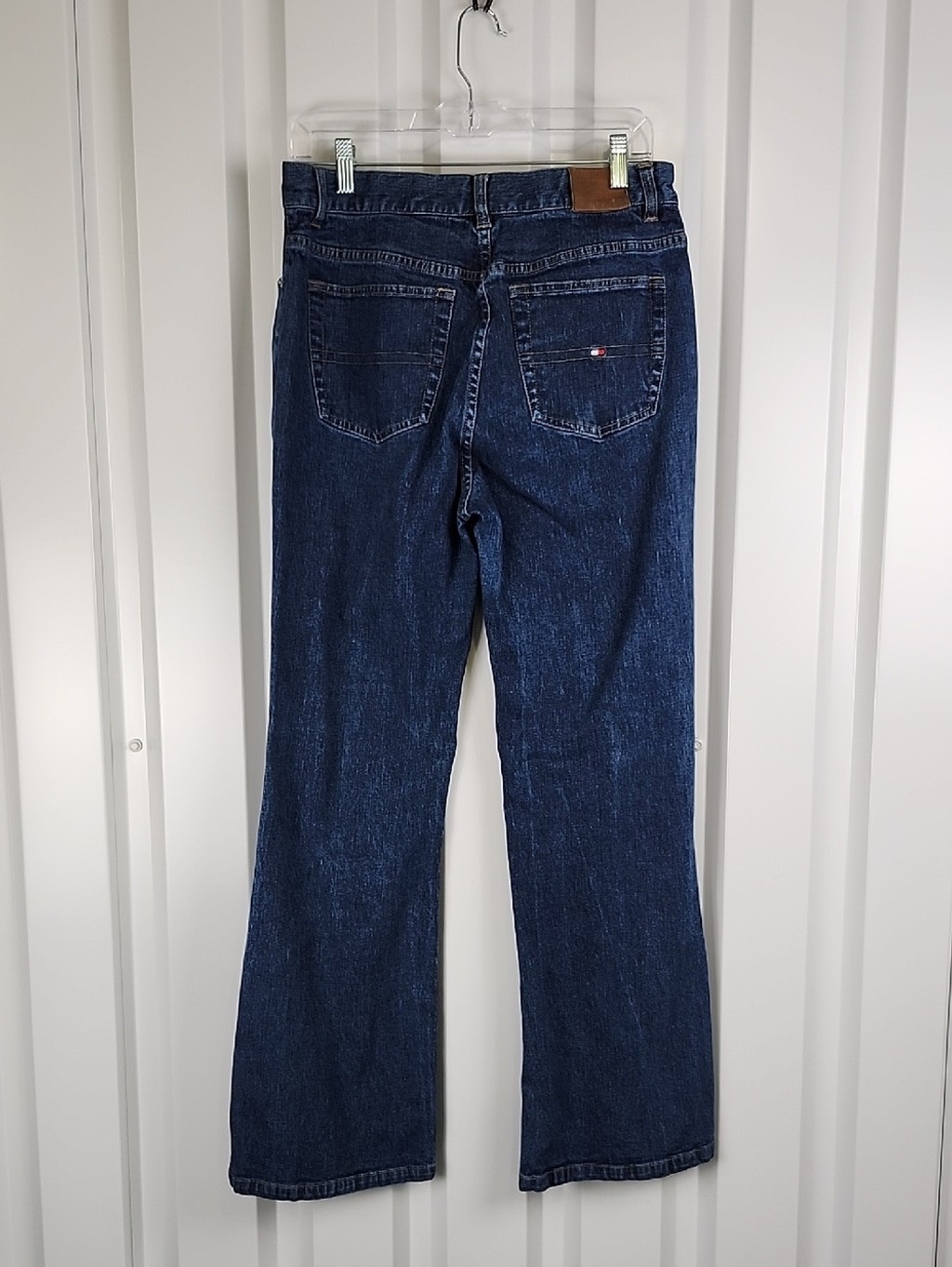 Tommy Hilfiger Vintage Womens 1999 Dark Blue Straight-Leg Jeans Size 12 90’s