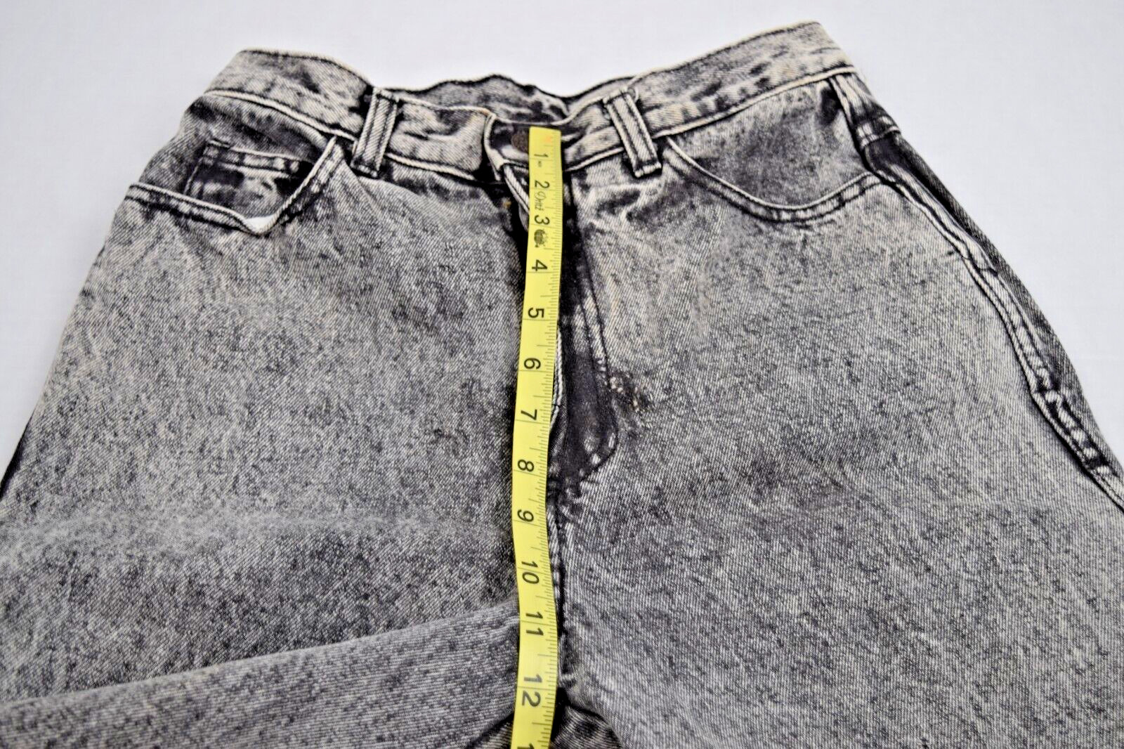Vintage Jeans Acid Wash Made in the Shade 28 x 30 80s High Waist Made USA