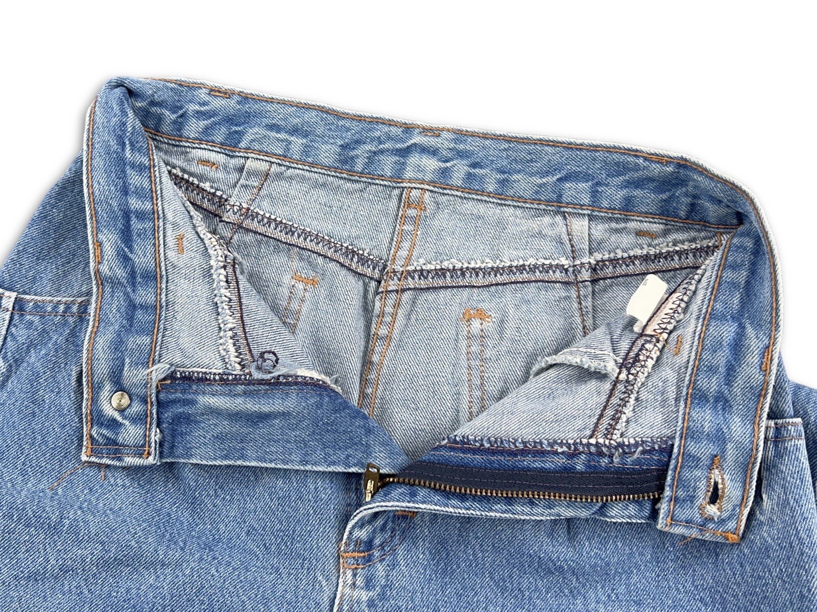 vintage oshkosh high waisted jeans pleated 90s 24×26