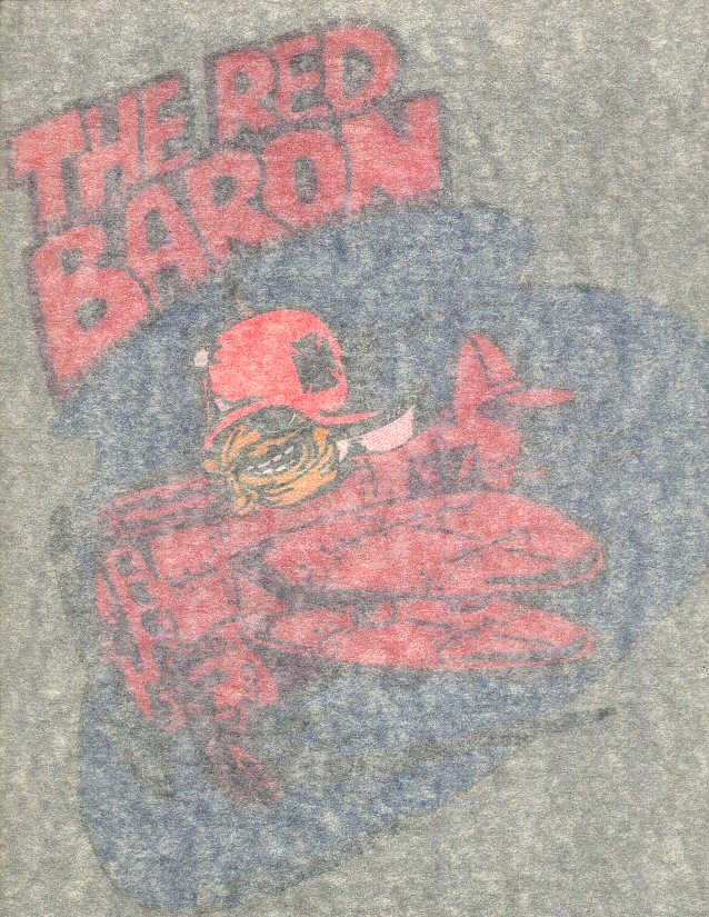 WEIRD SNAIL vintage 70s iron on t shirt transfer full size