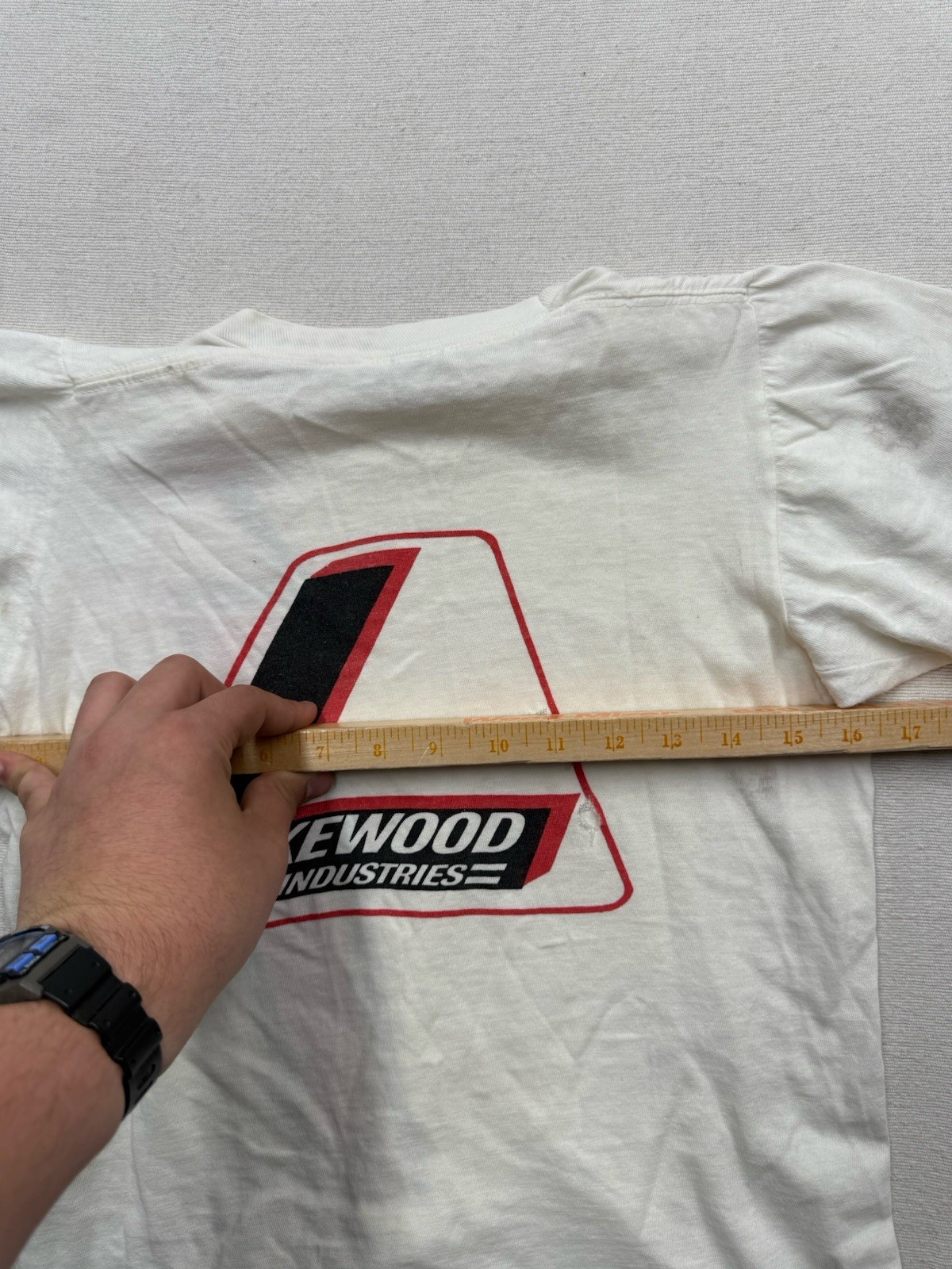 Vintage 60s Russell Lakewood Industries Hot Rod Shirt Women’s Small