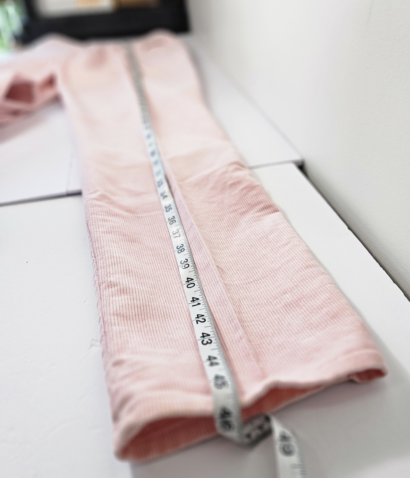 Vintage 80’s Bon Jour BABY PINK Corduroy Straight Pants Size13/14 NWOT