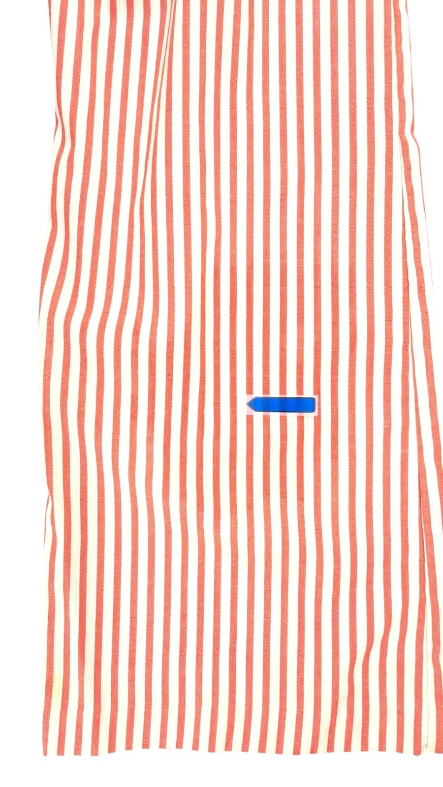 Vintage Candy Striper Uniform 1970s Red White Top Pants Hat 3 Piece Set Imperial