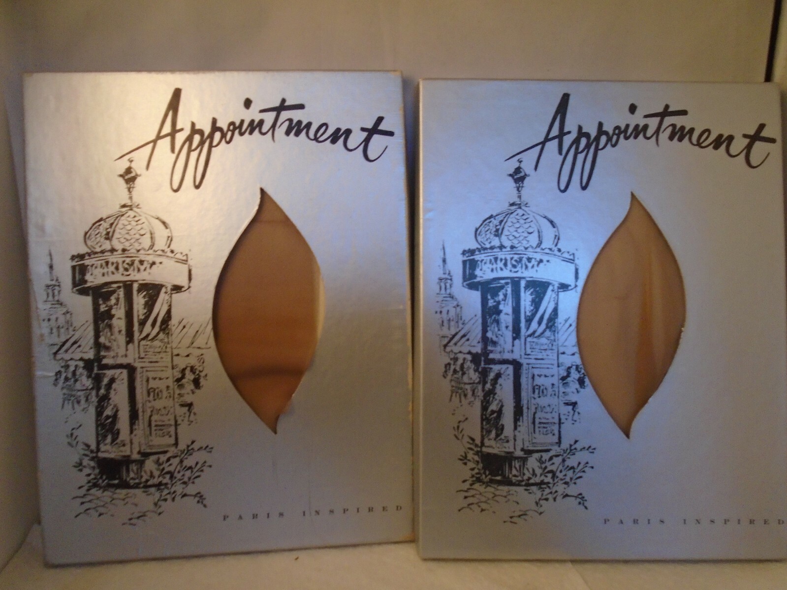 VINTAGE APPOINTMENT SEAMLESS MESH RUN GUARD FRENCH TAUPE 8.1/2 (S) HOSIERY 2PK