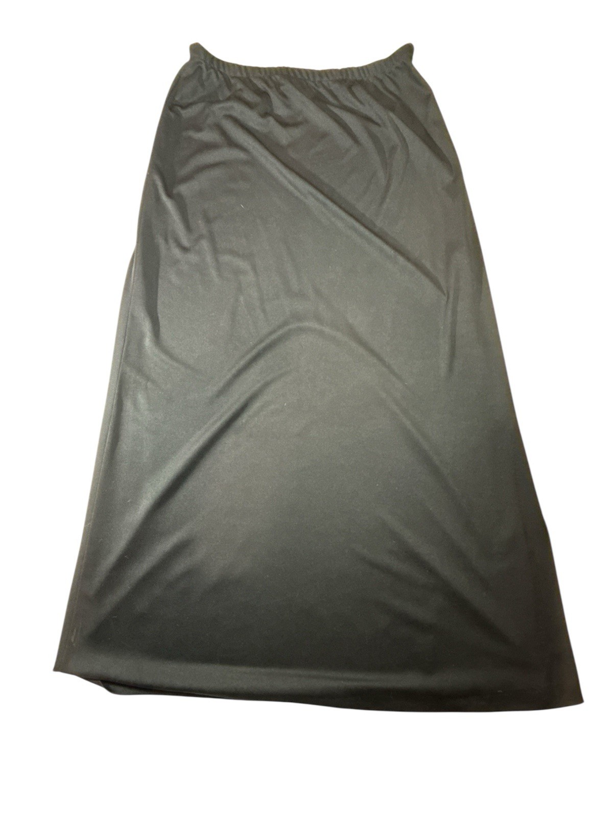 1970’s Vintage Women’s Three Flaggs By Edith Flagg Black Maxi Skirt 30” Waist