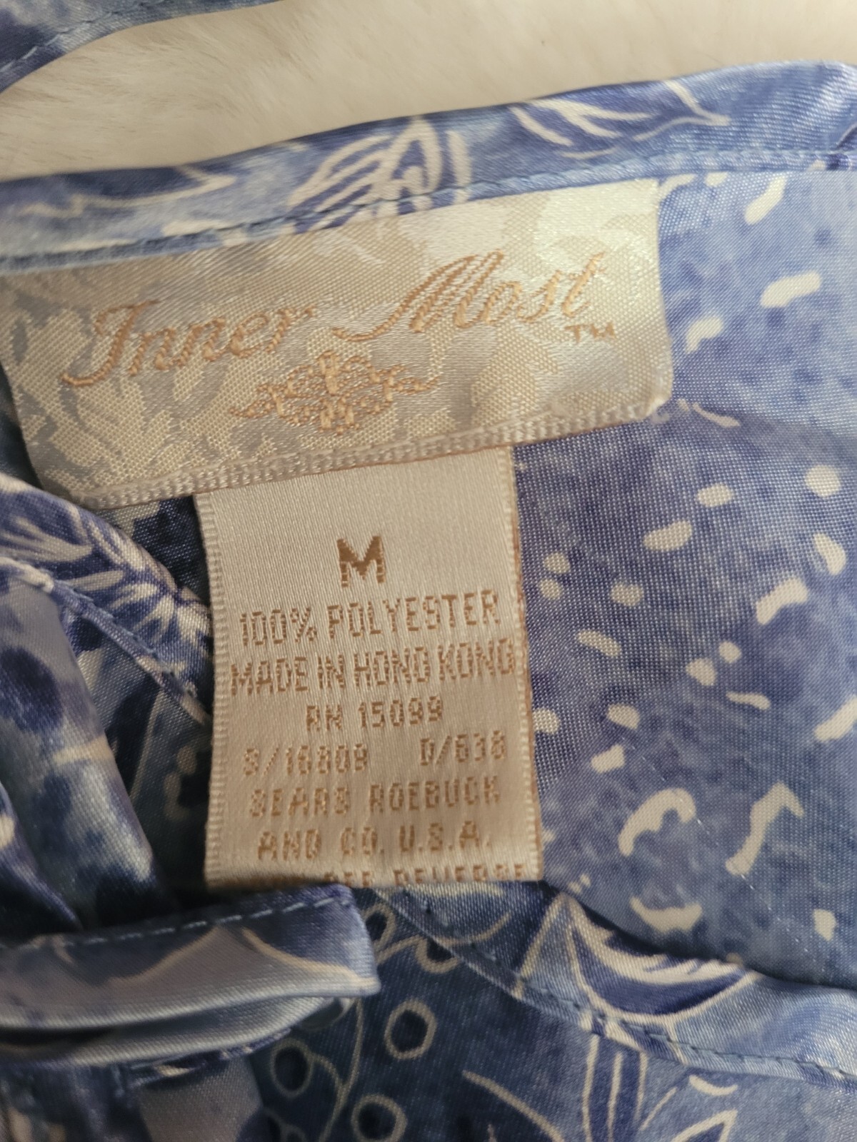 Inner Most Nightie Sz M Made In Hong Kong
