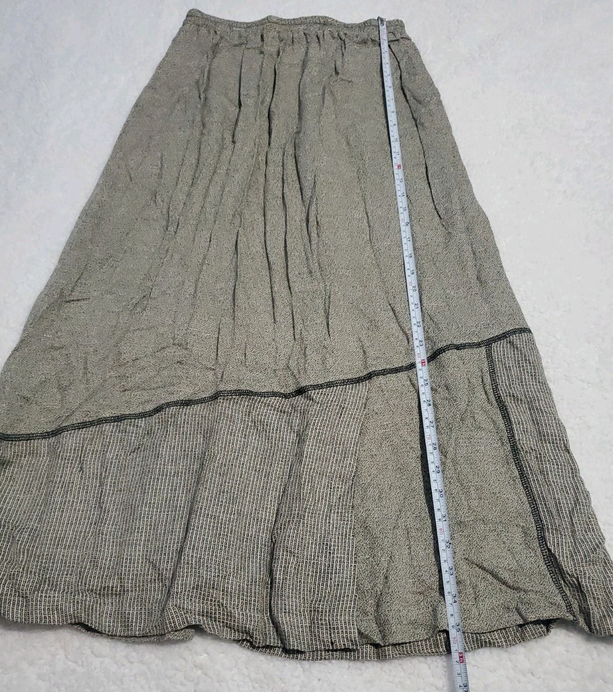 VTG Nancy Bolen City Girl Top And Skirt Set Sz XL