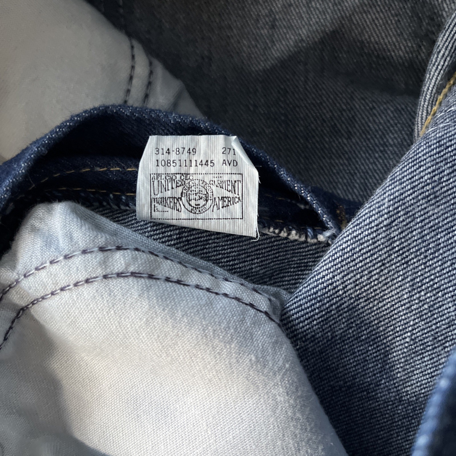Vintage 80s Lee Riders Jeans Made in USA -High Waist -Union Made- Measured 26×29