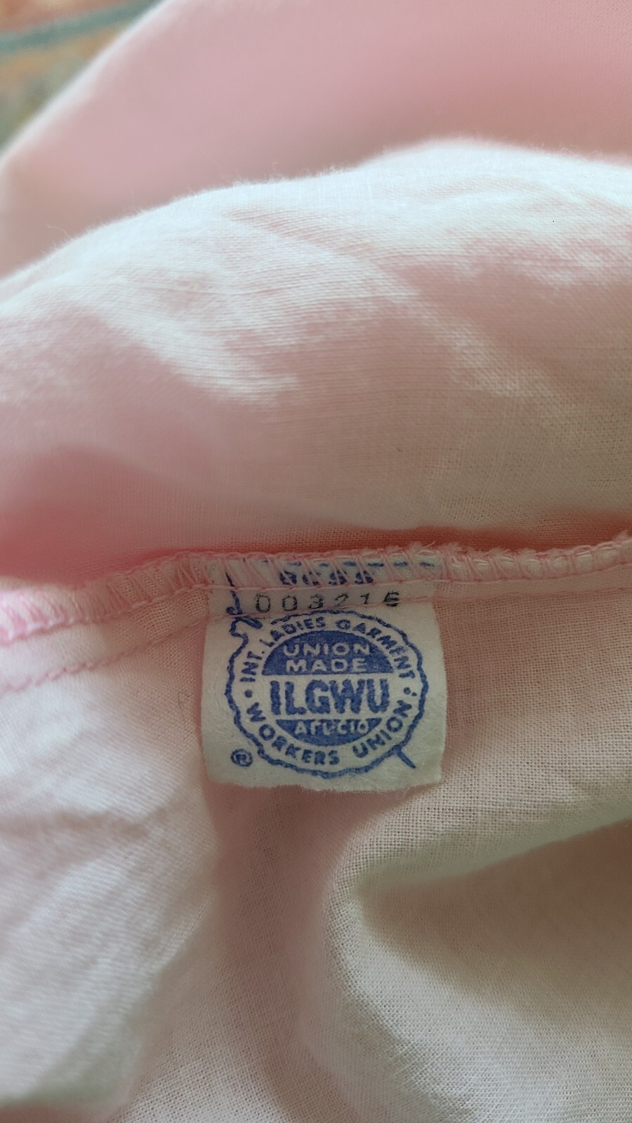 Saks 5th Ave Blush Pink Button Top Ruffle Old Money High Neck Collar Size Small