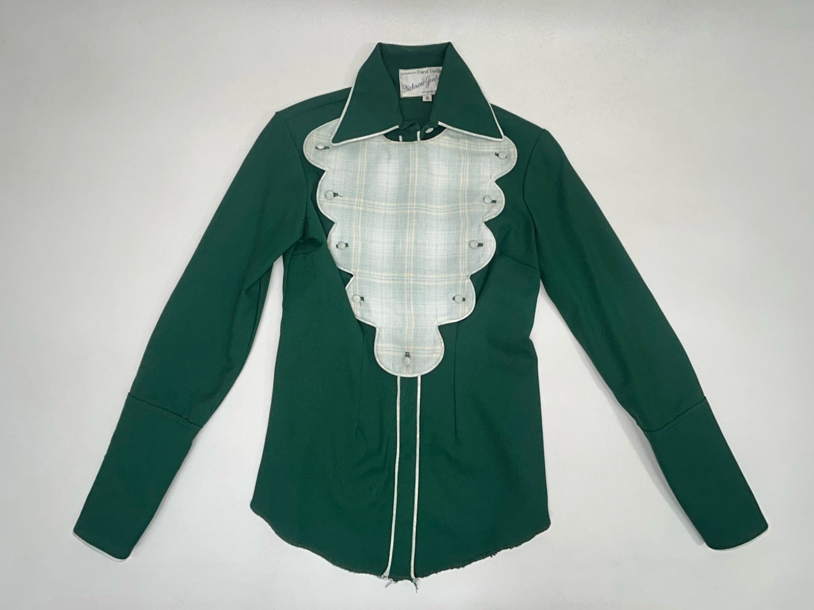 Vtg Women’s Western Show Shirt Dickson Jenkins designed By Carol Collins Size 8