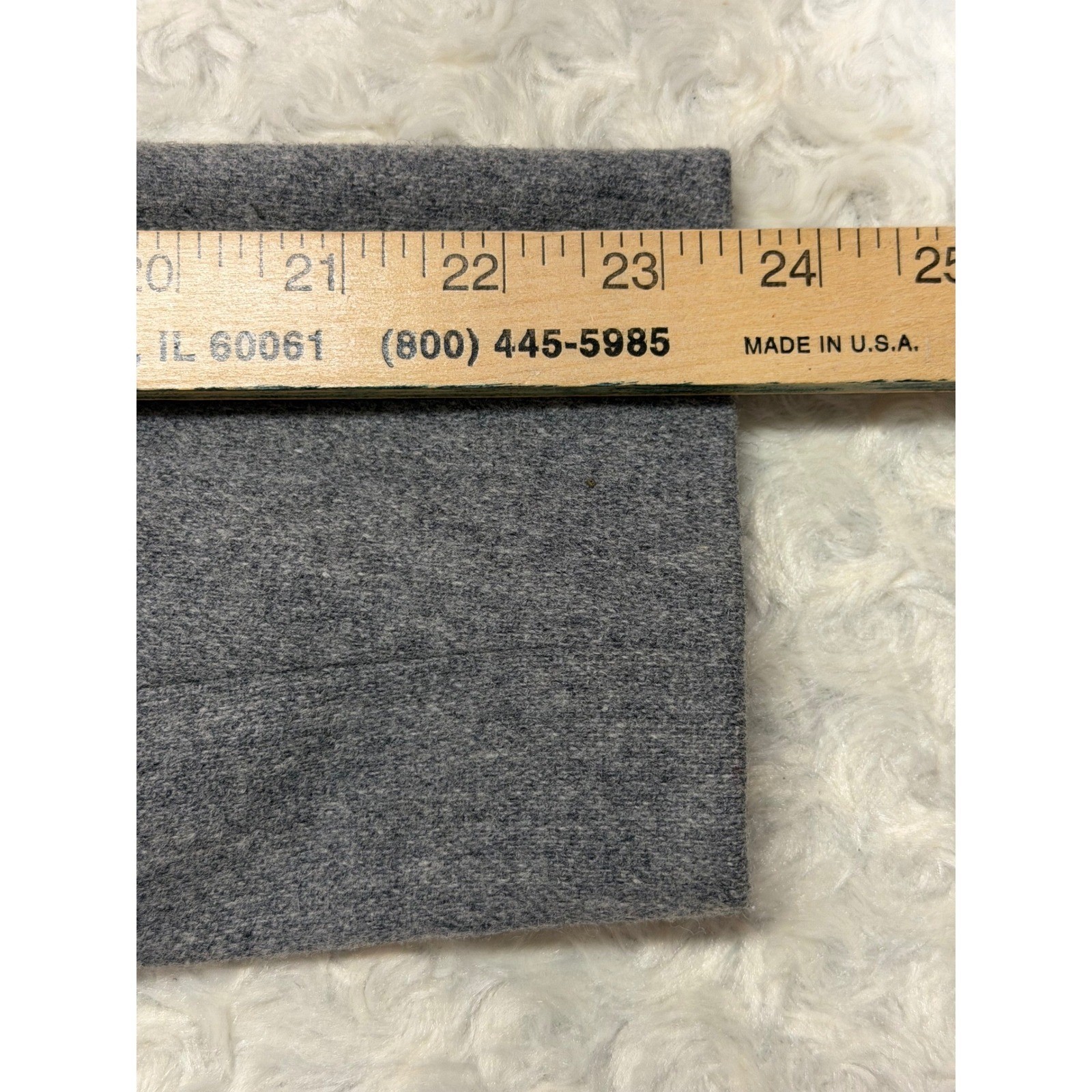 Koret Career Vintage Grey 100% Wool Blazer Jacket ILGWU Made in USA Size 6