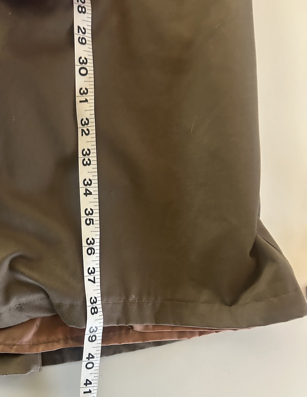 VTG Evan Picone Trench Coat Brown Removable Wool Blend Liner M/L Double Breasted