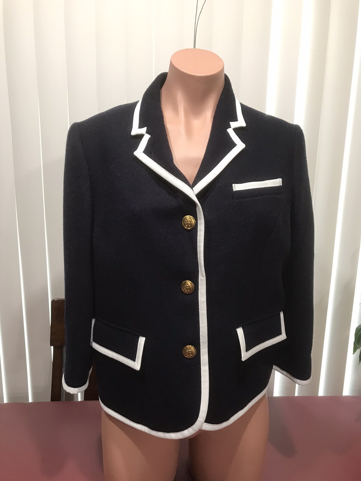 Nieman Marcus Woman’s Blazer￼~Midnight Blue~Pure Wool~Size XL~(MSRP $129.99)~NEW